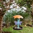 thumbnail image 7 of SCNOR Whimsical Dragonfly Hanging Bird Feeder - Garden & Patio Decor, Weather-Resistant with Removable Tray, 7 of 7