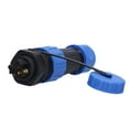 thumbnail image 2 of Adaptador de aviación redondo NikouMX Enchufe de aviación impermeable IP68, 2 of 8
