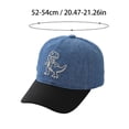 thumbnail image 4 of Gzbliryd Cute Summer Beach Sun Hat Adjustable Sun Hat Sprints Running Hat for Boys Sun Hats Beach Cap (Blue,2-8 Years), 4 of 5