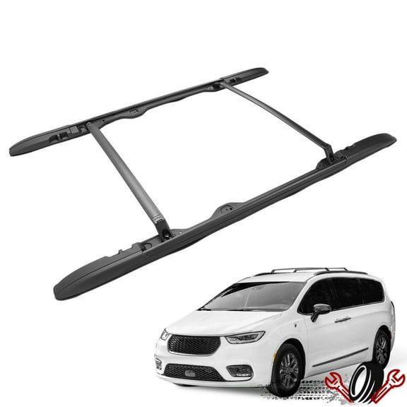 For Chrysler Pacifica/Voyager 2017-24 Roof Rack Side Rail Cross Luggage Carrier