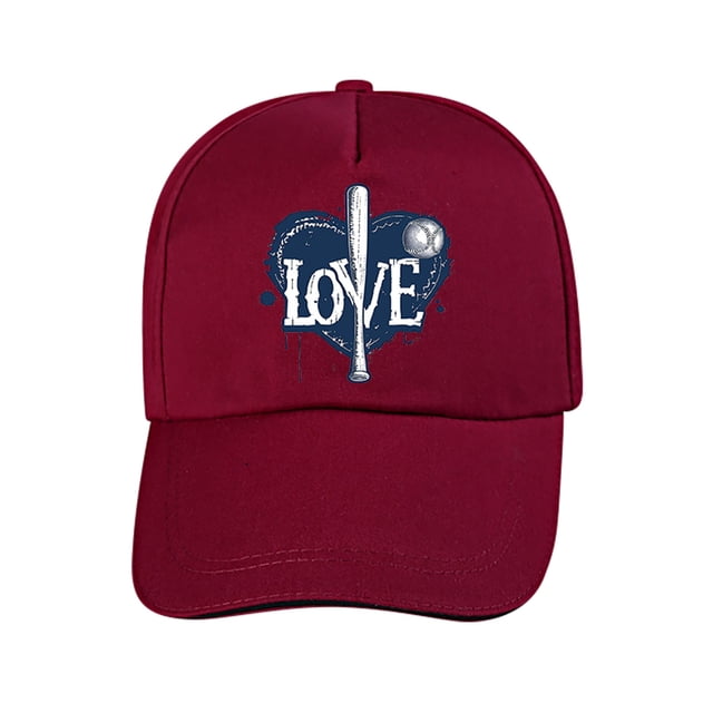 Penkiiy Casquette de Baseball Golf Casquette Papa Ajustable Originale Classique Profil Bas Casquette en Coton Non Structurée Casquette Unie Hommes Femmes Taille Libre Rouge