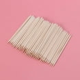 thumbnail image 2 of Wood Cuticle Pusher Bulk 100Pcs Manicure Sticks Nail Wood Sticks Cuticle Sticks Orange Sticks for Nails Orange Sticks for Cuticles, 2 of 5