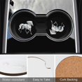 thumbnail image 5 of Wild Stallion Horse Car Coasters for Drinks with A Finger Notch for Easy Removal Cup Holder Coaster Cup Mat Car Interior Accessories 2PCS, 5 of 8