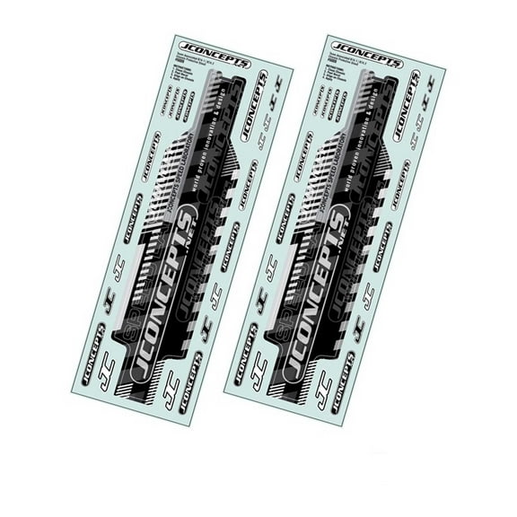 JConcepts 5009 B74.2 Precut Chassis Protective Sheet 2Pc