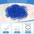 thumbnail image 2 of 600Pcs Loom Rubber Band Kit with 25Pcs S-Clips and 1Pcs Hook, Dark Blue, 2 of 6