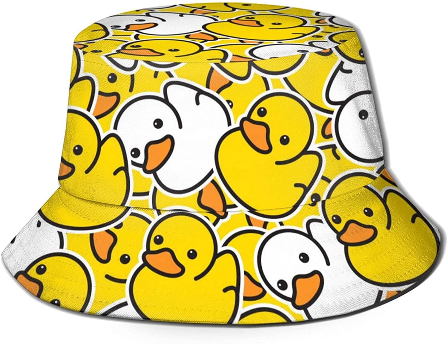 yellow duck bucket hat