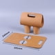 thumbnail image 4 of Taza de café desechable: bandeja con asa doble para llevar, soporte de papel kraft para bebidas, café, té, 4 of 8