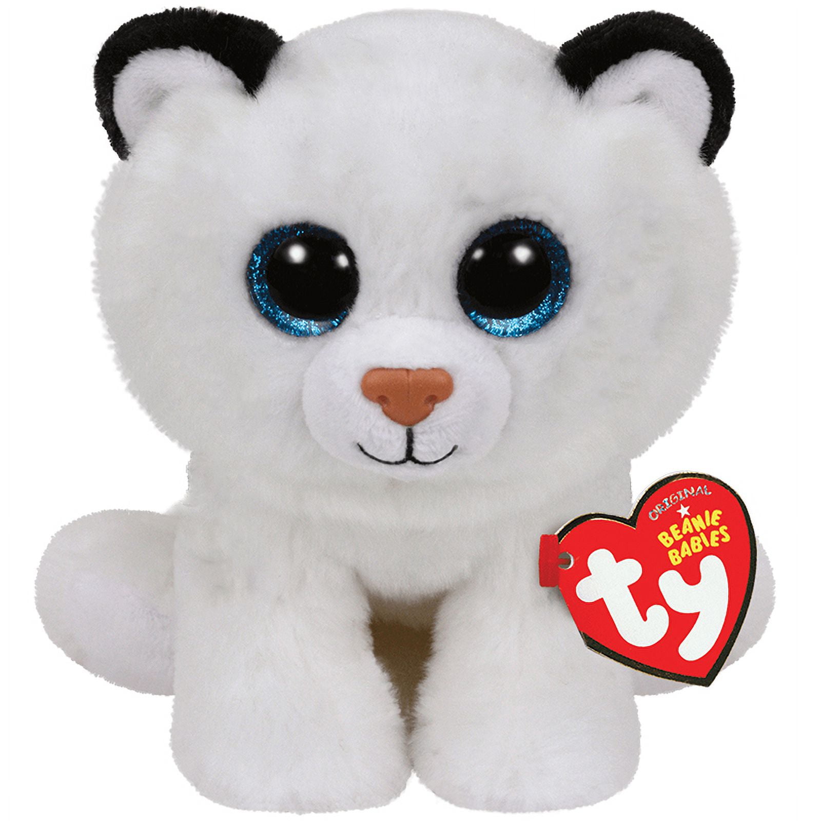 Ty Beanie Boo Big Eyed Teddy 15CM Ty Beanie Big Eyes Cute Tiger
