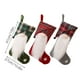 thumbnail image 5 of Matsuzay calcetín de Navidad para colgar en la ventana de la chimenea, bolsa de regalo de Navidad para sala de estar, dormitorio, Kits de decoración para fiestas Verde, 5 of 6