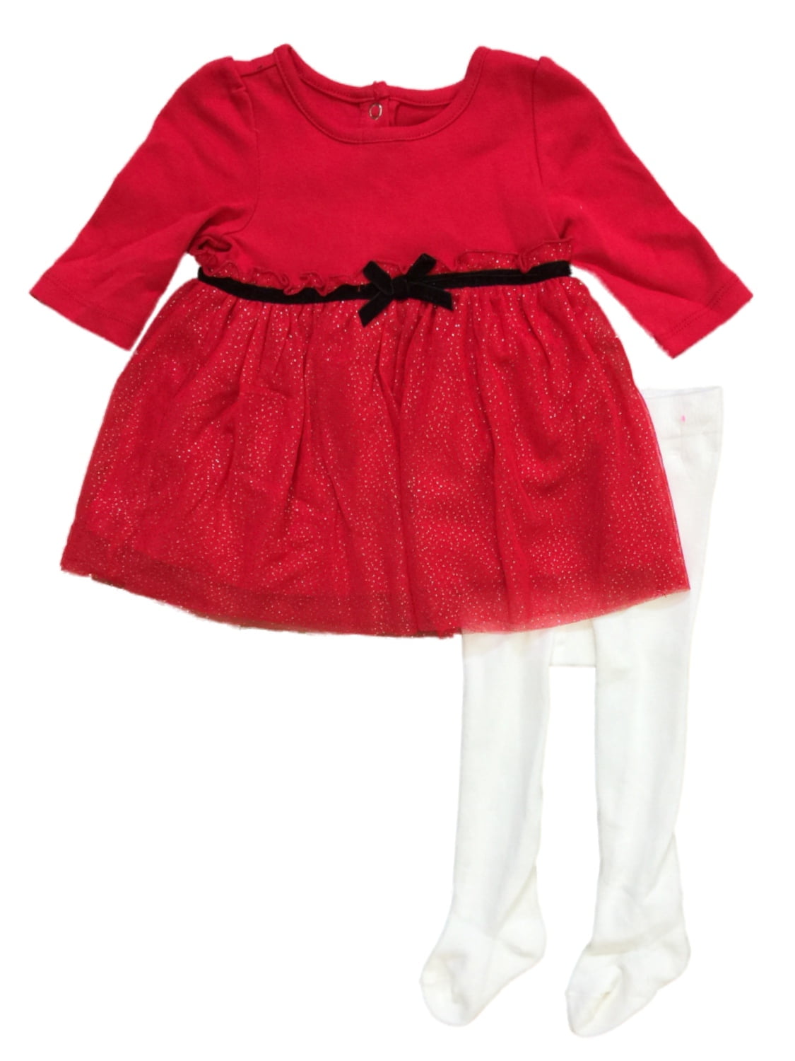 infant red tights