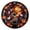 Halloween Round Area Rug #1, variant on Halloween 3D Illusion Round Area Rug Ghost Pumpkin Spooky Vortex Non-Slip Floor Mat for Living Room Bedroom Festive Party Home Decoration Haunted Theme