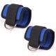thumbnail image 2 of Correa de tobillo deportiva para gimnasio, máquinas de cables para pesas de glúteos y piernas (negro), cinturón de soporte de peso, cinturón de tensión de entrenamiento, 2 uds., 2 of 5