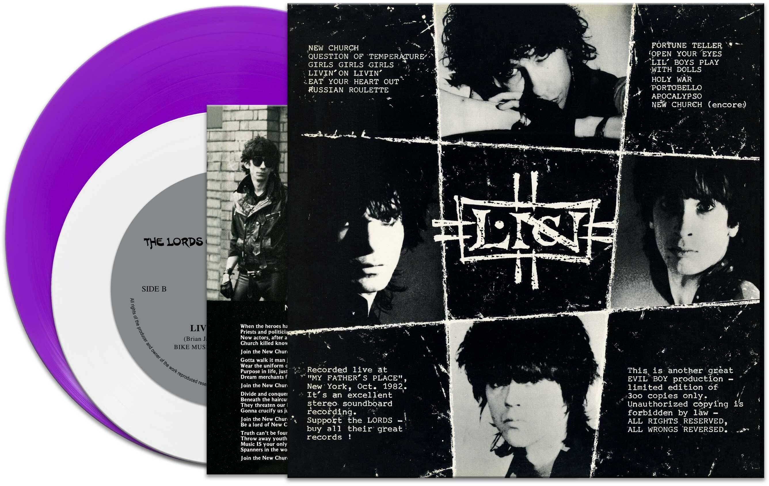 The Lords of the New Church - Open Your Eyes - Purple