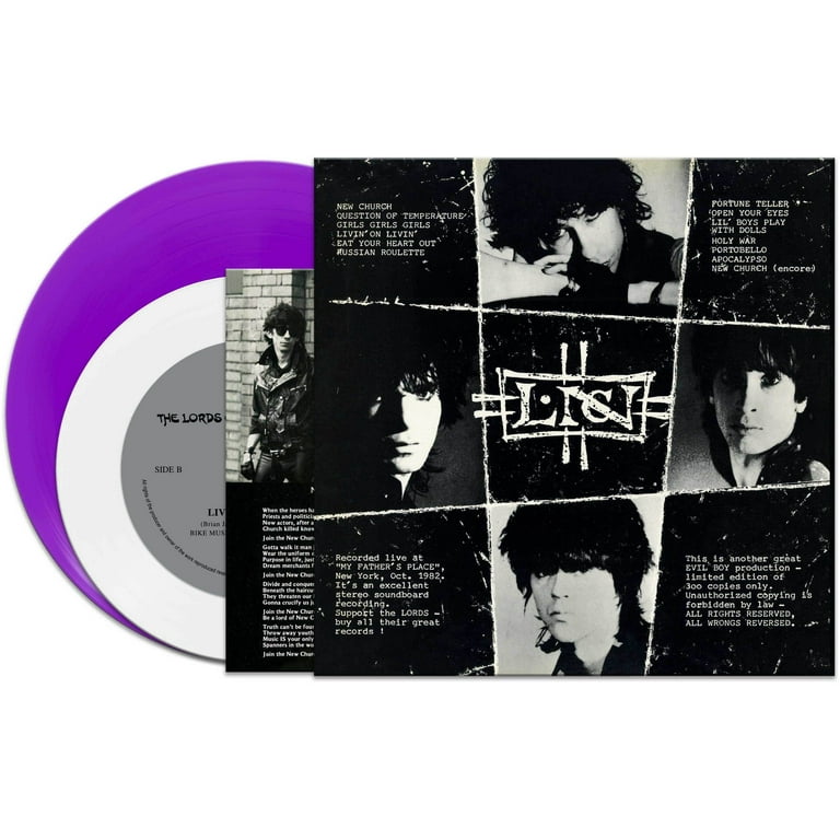 THE LORDS OF THE NEW CHURCH レコード The Lords Of The New Church - Open Your Eyes (Purple LP +