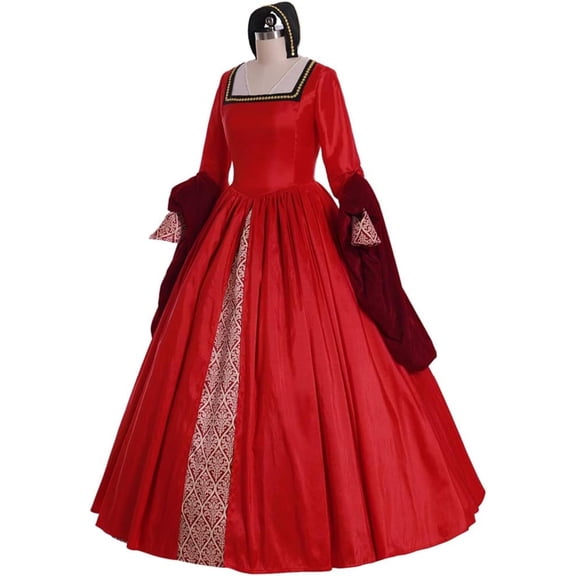 Anne Boleyn Character Dress - Stage Performance Gown