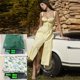 thumbnail image 1 of Vestido elegante de moda de verano estilo francés con tirantes suaves, vestidos sin mangas para mujer, vestidos de sensación de alta gama de viento suave, 1 of 5