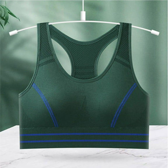 Nrmvnmi Summer Saving High Impact Sports Bra for Women Workout Sports Bra Racerback Running Yoga Gym Fitness Activewear Bra For Moms Gifts