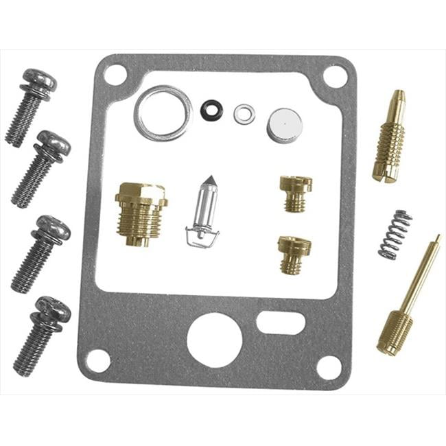 Gasket & Hardware Carburetor Repair Kit includes Float Valve Spring Clip 