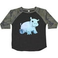 thumbnail image 3 of Inktastic Cute Baby Hippo Boys or Girls Toddler T-Shirt, 3 of 5