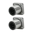 thumbnail image 4 of Rodamientos Lineales De Bolas, 2 Piezas De 20 Mm De Diámetro De Orificio, Rodamientos De Brida De Carga Pequeña, Alta Precisión, 32 Mm De Diámetro Exterior Para Industrias De, 4 of 7