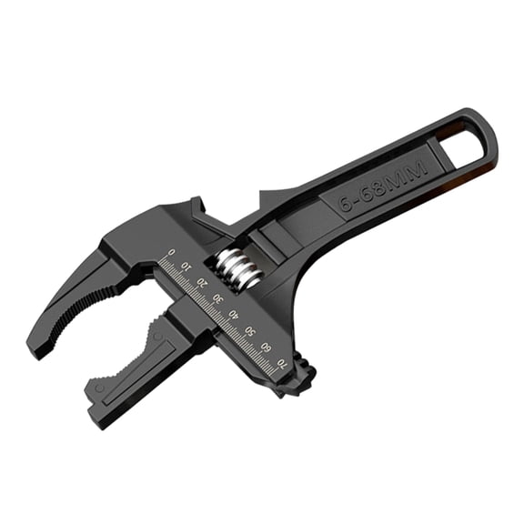 PatungKu 6-68mm Adjustable Double Use Wrench Pipe Wrench for Faucet/Connecting Pipe/Shower Head Hand Tool for Water Pipe