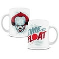 thumbnail image 1 of Trend Setters WMUG968 IT Chapter 2 its Floating Time White Ceramic Mug, 1 of 1