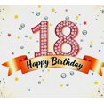 thumbnail image 3 of Sparkling Diamond Themed 18th Birthday Banner Backdrop Decorations Party Supplies for Birthday Party Photography Props Happy Birthday Celebration Decor Background, 3 of 7
