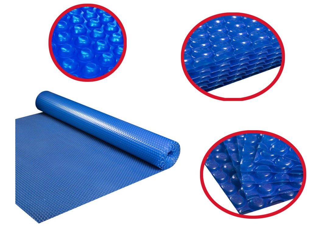 Details about   Solar Swimming Pool Cover Heat Retaining Blanket Rainproof Dust Cover PE 12mil 