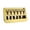 Silver, variant on YongCo 6 String Electric Guitar Bridge 10.5mm String Spacing Zinc Alloy Guitar Bridge