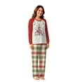thumbnail image 4 of Lvotionpl 2026 Family Christmas Pajamas Matching Sets, Matching Family Christmas Pjs Long Sleeve Top & Pants Set Matching Holiday Family Pajama Xmas Sets, 4 of 5