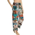 thumbnail image 2 of Tom And Jerry Women's Pajama Pants, Cartoon Ultra Soft Comfy Lounge Bottoms, Casual Sleep Pj Pants Sleepwear With Pockets Drawstring, 2 of 8