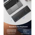 thumbnail image 3 of Teclado Bluetooth Samsers plegable con teclado numérico negro, 3 of 9
