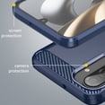thumbnail image 2 of PANDACO Navy Brushed Metal Case for Samsung Galaxy A17, 2 of 5
