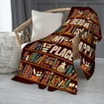 thumbnail image 5 of Book Gifts for Women, 60"x80" Book Blanket, Reading Blanket, Book Gifts for Book Lovers, Gifts for Readers Book Lovers Women, Bookish Items Gifts, Book Accessories for Reading Lovers, 5 of 6