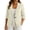 Khaki, variant on Guluxicc Women's Linen Blazers with Pockets Breathable Collared Button Closure Long Sleeve Dress Jackets Everyday Office Wear for Spring Summer Casual Outfits
