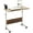 Oak, variant on Soges Adjustable Movable Laptop Desk Built-in Slot Computer Desk for Bed Sofa ,Writing Table, Side Table,Maple