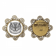 thumbnail image 1 of Broche de flores Big Eyes Owl Bird retrato animal regalo de joyería para mujeres y niñas, 1 of 3