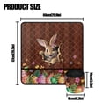 thumbnail image 4 of HELLHERO Rabbit Sewing Machine Mat with Storage Cylinder Storage Fabric Polyester Home Deocr for Friend Family Gift Sewing Classes, 4 of 4