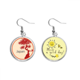 thumbnail image 1 of Japón cultura rojo patron de arbol Pendiente Sol Flor Pendiente Joyas Moda Unbranded M, 1 of 3