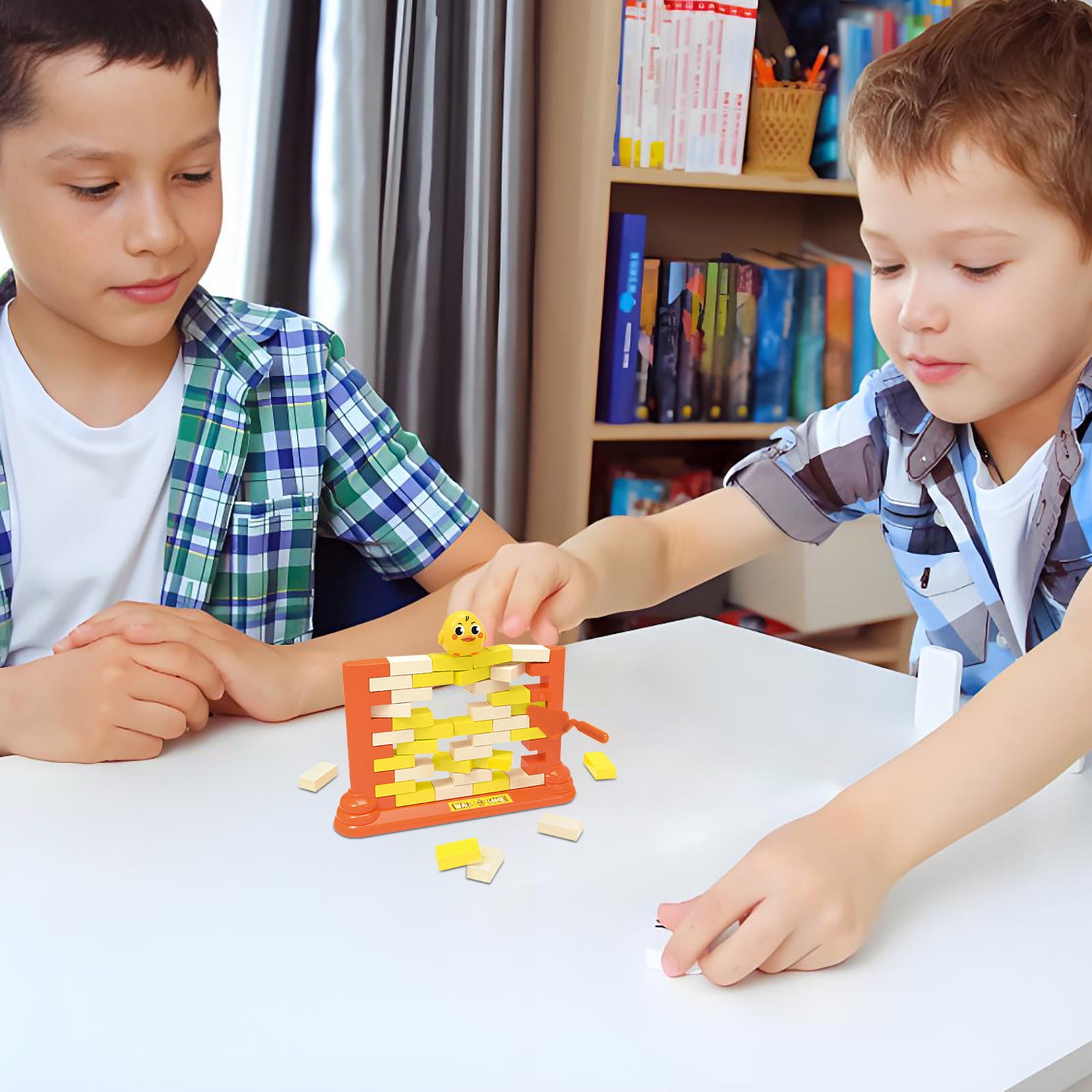 Limited Time Deal Iumwxz Board Game Toys Educational Table Game Double  Building Blocks Push Wall Toys Suitable for 4 -12 Years Old Children Game  Three Animals Yellow Clearance Toys - Walmart.ca