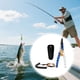 thumbnail image 5 of Tijeras de pesca de alambre de PE, herramienta para quitar anzuelos de punta larga con alicates de pesca con cordón Azul plateado, 5 of 8
