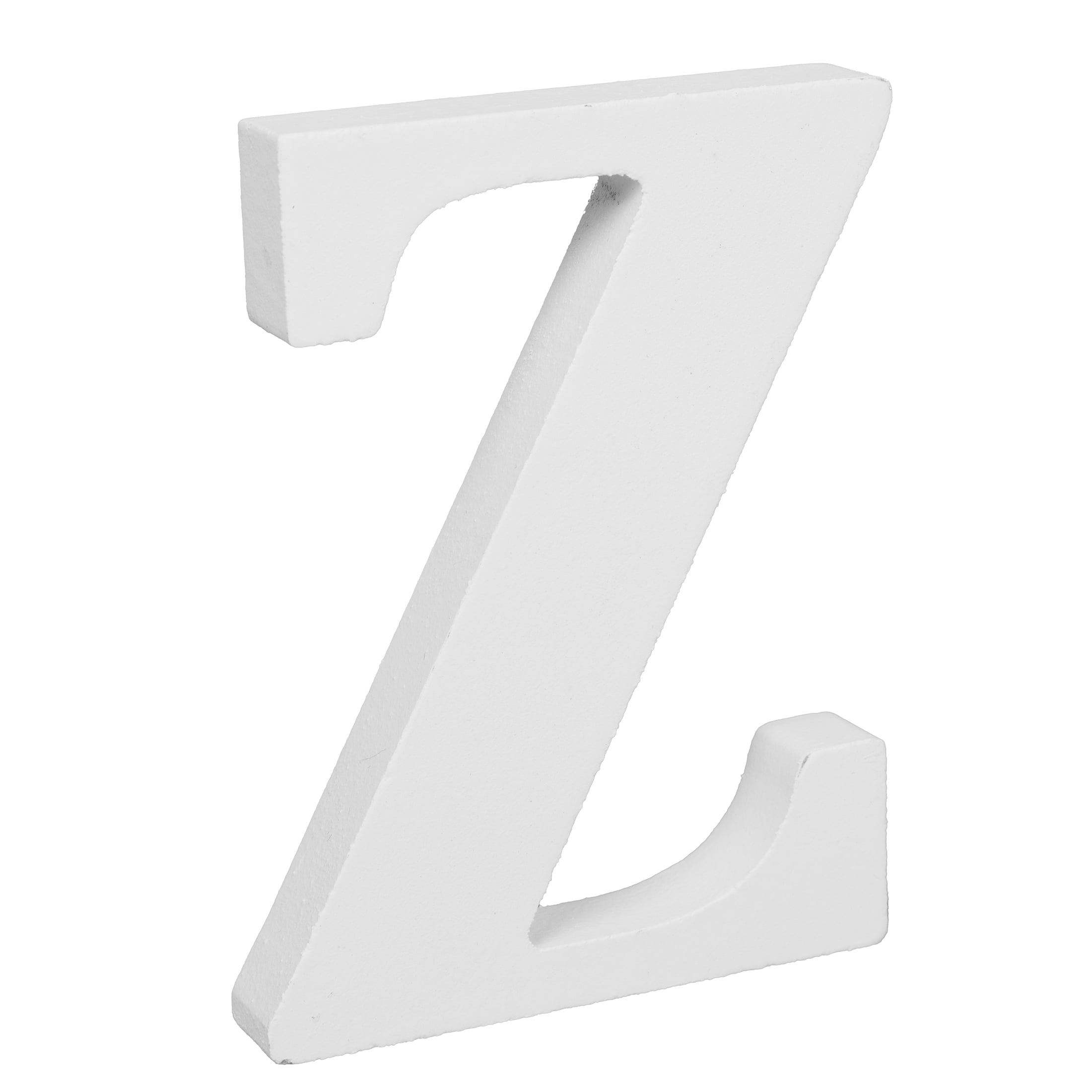 (3 pack) Cousin DIY 3" White Wood Letter Z