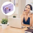 thumbnail image 7 of 1Pcs Travel Makeup Bag Makeup Brush Holder Makeup Organizer Bag Cosmetics Storage Bag Purple Cloth, 7 of 7