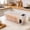 Black, variant on Bread Container 13in Transparent Airtight Storage Box for Kitchen Organization and Homemade Loaves Keeping