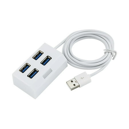 homeholiday 4 Port USB 2.0 Multiple HUB Splitter Expansion PC High ...