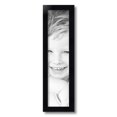 thumbnail image 2 of ArtToFrames 5" x 21" Satin Black Picture Frame, 5x21 inch Black Wood Poster Frame (WOM-1451), 2 of 8