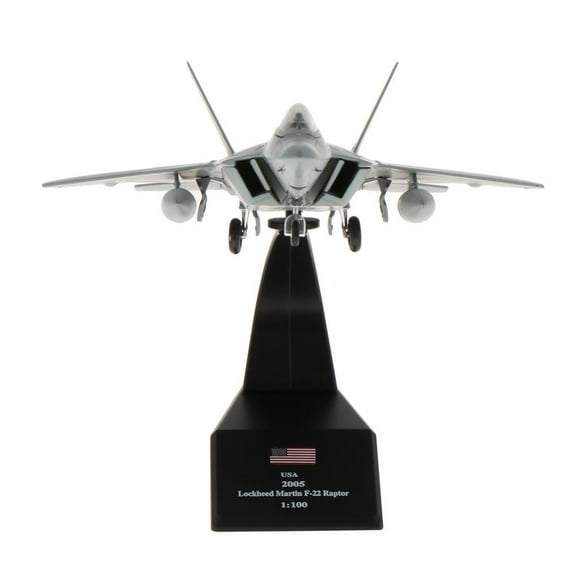 Tachiuwa Aircraft Plane model F-22 Fighter Raptor Alloy Model 1:100 Diecast Airplane Toy