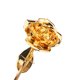 thumbnail image 5 of Rosa Bañada En Oro Premium Tallo Largo Flor Real Día De La Madre, 5 of 8