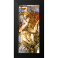 thumbnail image 2 of Michelangelo 10x18 Black Modern Framed Museum Art Print Titled - Detail From The Last Judgement 35, 2 of 5