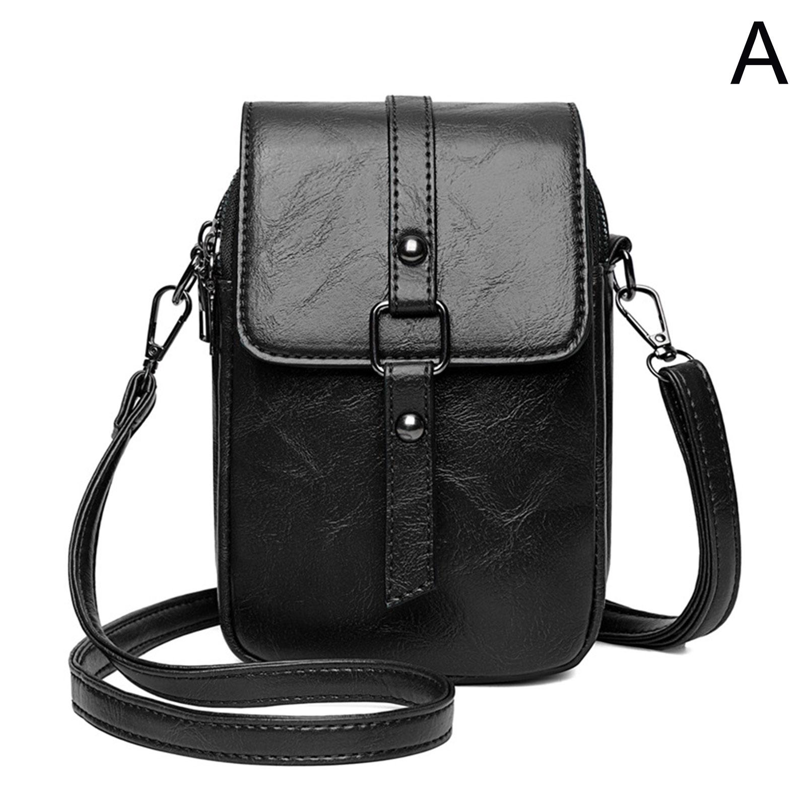 Womens Cross Body Mobile Phone Pouch Shoulder Bag Coin Wallet Purse